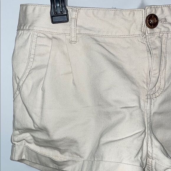 Forever 21 Cream High Waist Summer Shorts - Picture 3 of 8